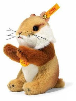 Steiff Animals - GOLDEN HAMSTER 13CM <BR>
